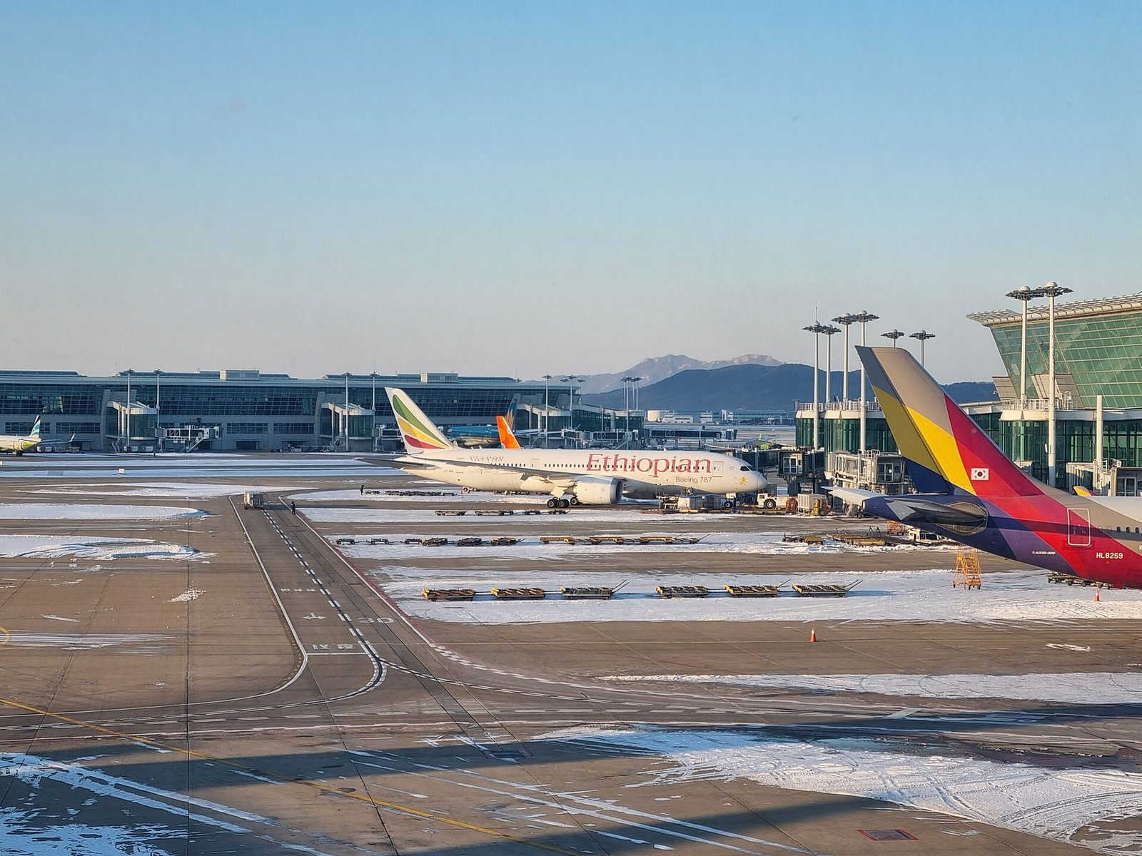 Arriving in Korea
