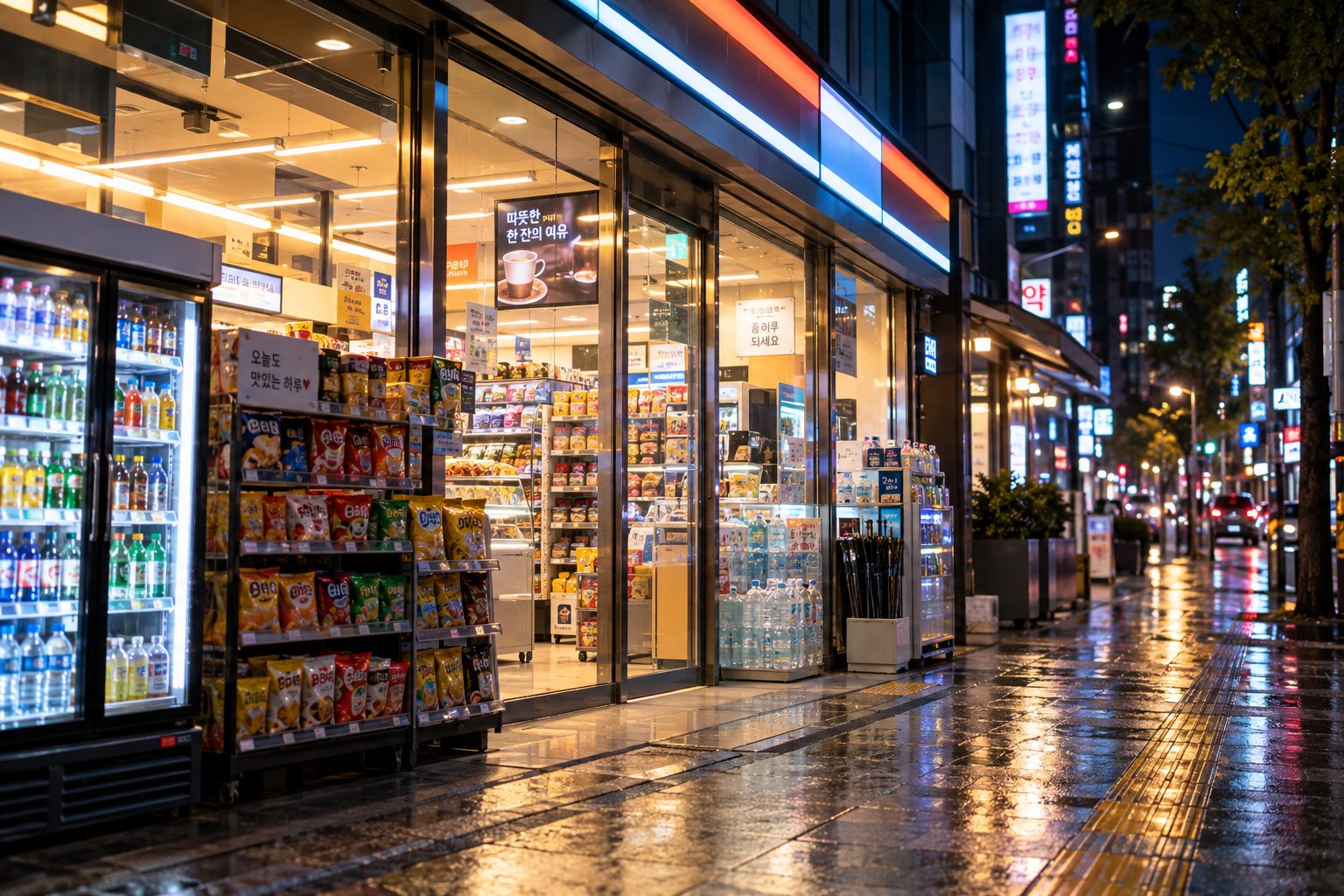 Korean convenience store