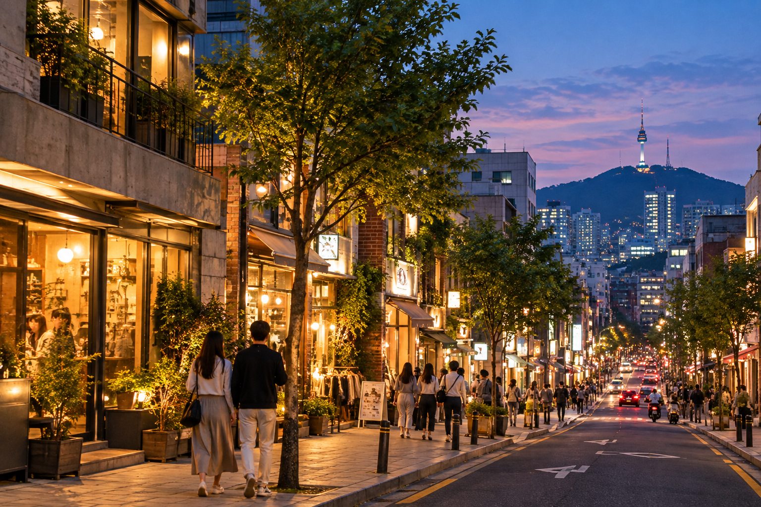A Seoul street